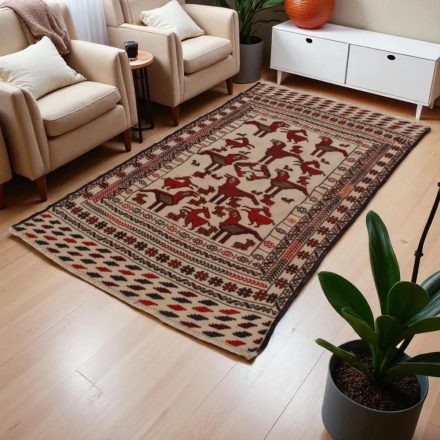 Dywan Kilim tradycyjny Adarskan 111x203 dywan na ścianę