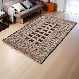 Dywan Kilim tradycyjny Adarskan 126x177 dywan na ścianę