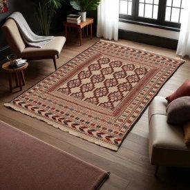 Dywan Kilim tradycyjny Adarskan 132x187 dywan na ścianę