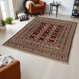 Dywan Kilim tradycyjny Adarskan 122x191 dywan na ścianę