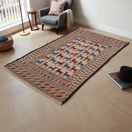 Dywan Kilim tradycyjny Adarskan 117x196 dywan na ścianę