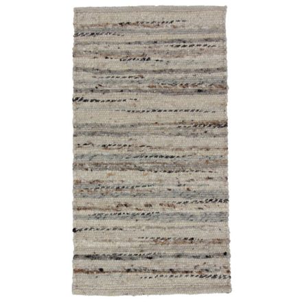 Gruby dywan wełniany Rustic 61x113 gruby dywan do salonu lub sypialni