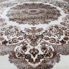 Dywan klasyczny beżowy brązowy 140x200 Dywan do salonu lub sypialni