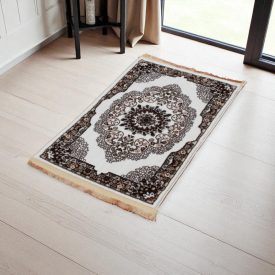 Dywan klasyczny beżowy brązowy 60x90 dywan z orientalnym wzorem