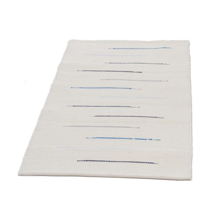 Dywan szmaciany 72x130 biały szmaciany dywan bawełniany