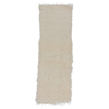 Dywan szmaciany 101x69 beżowy bawełniany dywan szmaciany