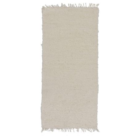Dywan szmaciany 150x72 beżowy bawełniany dywan szmaciany