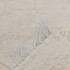 Dywan miękki 76x133 beżowy dywan bawełniany