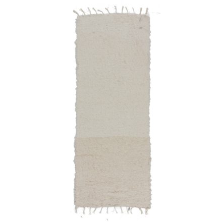 Dywan szmaciany 101x69 beżowy bawełniany dywan szmaciany