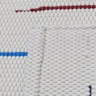 Dywan szmaciany 77x125 beżowy szmaciany dywan bawełniany