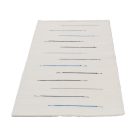 Dywan szmaciany 70x129 beżowy szmaciany dywan bawełniany