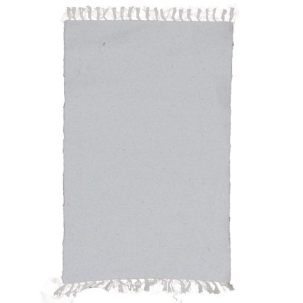 Dywan szmaciany 100x68 biały bawełniany dywan szmaciany
