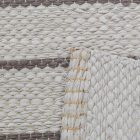 Dywan szmaciany 76x140 szary szmaciany dywan bawełniany