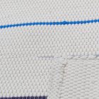 Dywan szmaciany 68x129 biały szmaciany dywan bawełniany