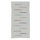 Dywan szmaciany 130x69 biały bawełniany dywan szmaciany