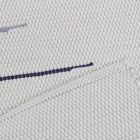 Dywan szmaciany 129x69 biały bawełniany dywan szmaciany