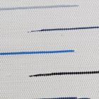 Dywan szmaciany 129x64 biały bawełniany dywan szmaciany