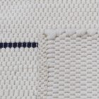 Dywan szmaciany 70x131 biały szmaciany dywan bawełniany