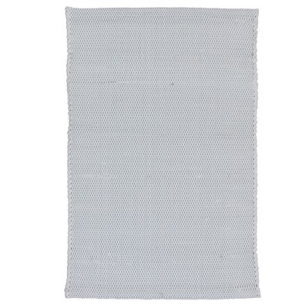 Dywan szmaciany 93x60 biały bawełniany dywan szmaciany