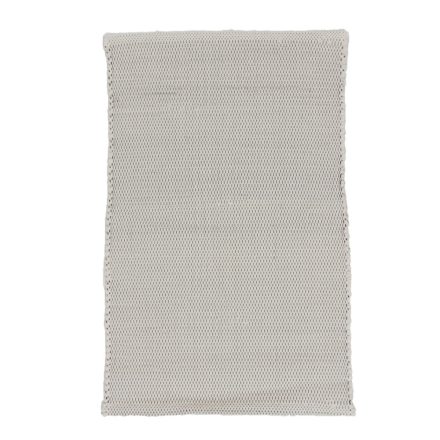 Dywan szmaciany 91x58 biały bawełniany dywan szmaciany