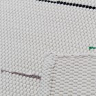 Dywan szmaciany 70x127 biały szmaciany dywan bawełniany