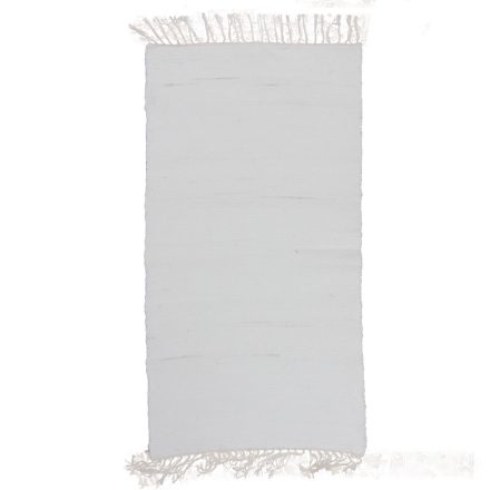 Dywan szmaciany 135x71 biały bawełniany dywan szmaciany