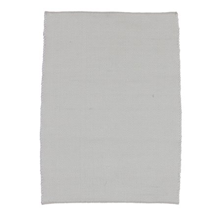 Dywan szmaciany 85x62 biały bawełniany dywan szmaciany
