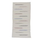 Dywan szmaciany 70x137 biały szmaciany dywan bawełniany