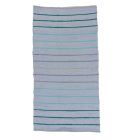 Dywan szmaciany 78x149 niebieski szmaciany dywan bawełniany