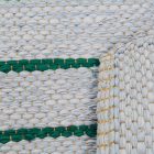 Dywan szmaciany 78x149 niebieski szmaciany dywan bawełniany