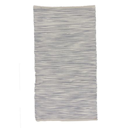 Dywan szmaciany 69x126 biały szmaciany dywan bawełniany