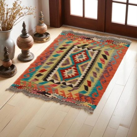 Dywan Kilim Chobi 94x61 ręcznie tkany afgański kilim
