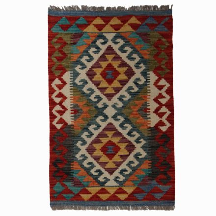 Dywan Kilim Chobi 95x61 ręcznie tkany afgański kilim