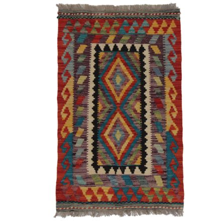 Dywan Kilim Chobi 93x58 ręcznie tkany afgański kilim