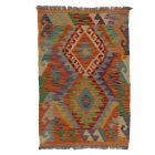 Dywan Kilim Chobi 66x95 ręcznie tkany afgański kilim z wełny
