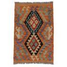 Etniczny dywan kilim Chobi 95x65 – ręcznie tkany z wełny w Afganistanie