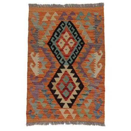 Etniczny dywan kilim Chobi 95x65 – ręcznie tkany z wełny w Afganistanie