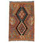 Etniczny dywan kilim Chobi 95x65 – ręcznie tkany z wełny w Afganistanie