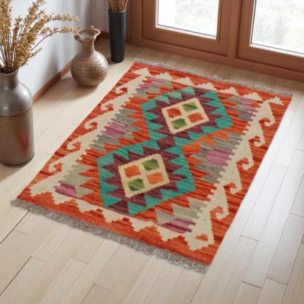 Dywan Kilim Chobi 81x61 ręcznie tkany afgański kilim