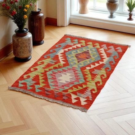 Dywan Kilim Chobi 91x63 ręcznie tkany afgański kilim