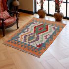 Etniczny dywan kilim Chobi 95x67 – ręcznie tkany z wełny w Afganistanie