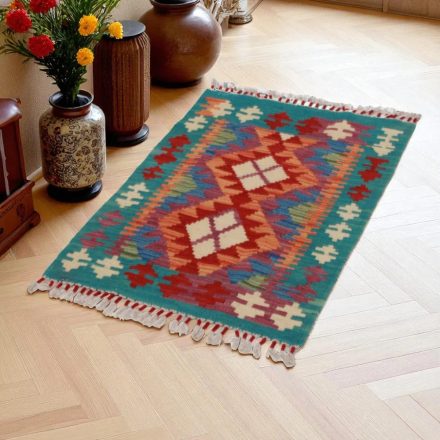 Dywan Kilim Chobi 61x90 ręcznie tkany afgański kilim