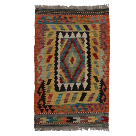 Dywan Kilim Chobi 93x61 ręcznie tkany afgański kilim