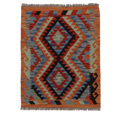Dywan Kilim Chobi 98x79 ręcznie tkany afgański kilim