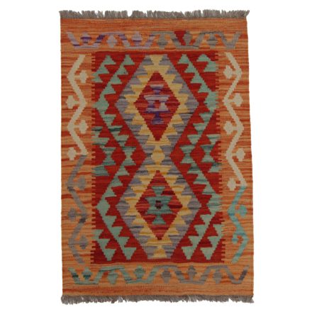 Dywan Kilim Chobi 90x62 ręcznie tkany afgański kilim