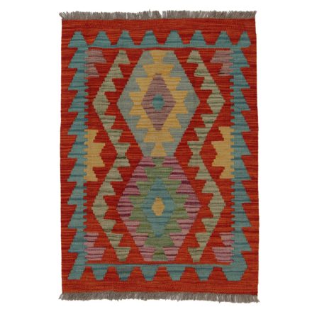 Dywan Kilim Chobi 90x66 ręcznie tkany afgański kilim