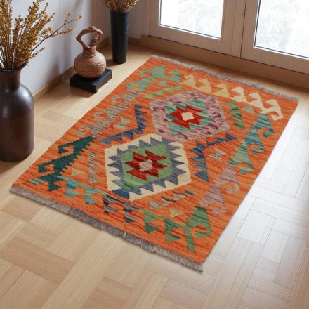 Dywan Kilim Chobi 91x67 ręcznie tkany afgański kilim