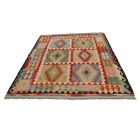 Dywan Kilim Chobi 248x176 ręcznie tkany afgański kilim z wełny