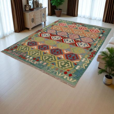 Dywan Kilim Chobi 178x243 ręcznie tkany afgański kilim