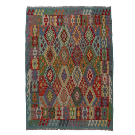 Dywan Kilim Chobi 180x146 ręcznie tkany afgański kilim